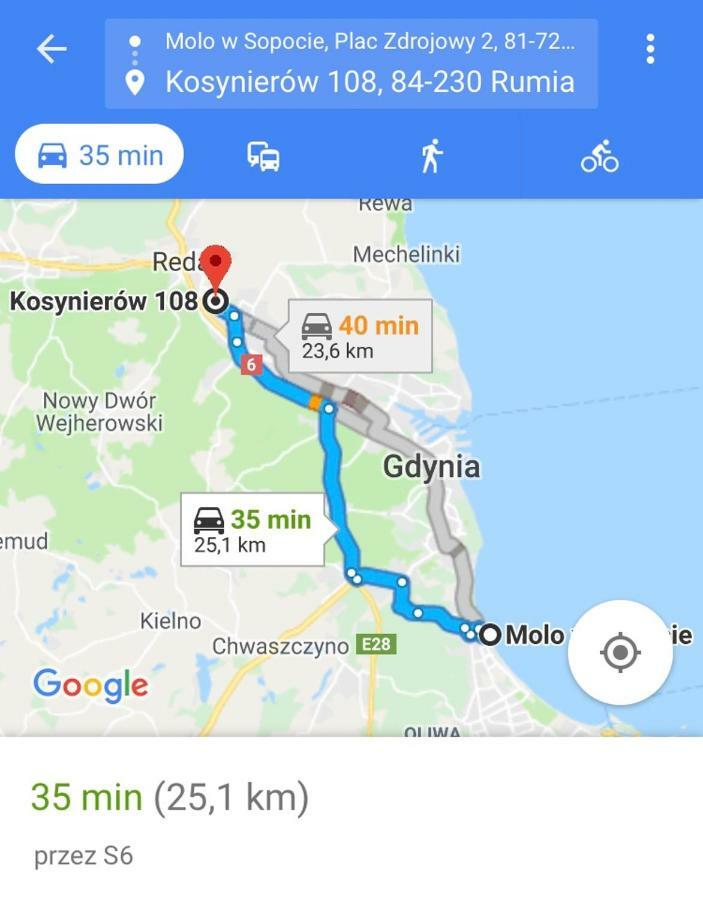 Apartament Przy Aquaparku W Redzie Rumia Εξωτερικό φωτογραφία