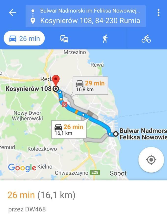 Apartament Przy Aquaparku W Redzie Rumia Εξωτερικό φωτογραφία